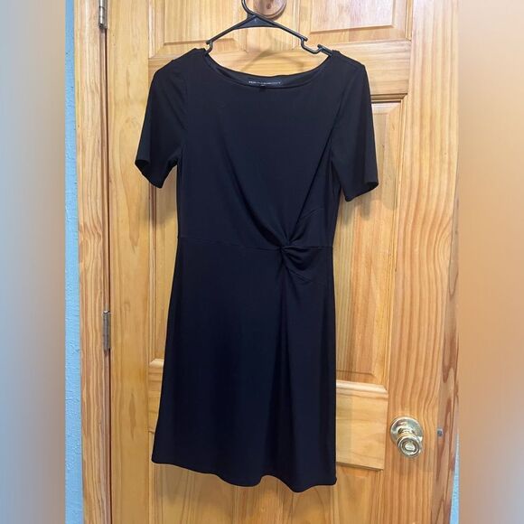 White House Black Market size XS black above the knee dress - Picture 1 of 8